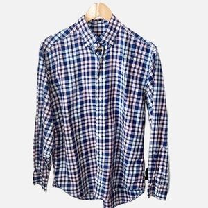Vineyard Vines Plaid Men’s Button Down Shirt Size Medium